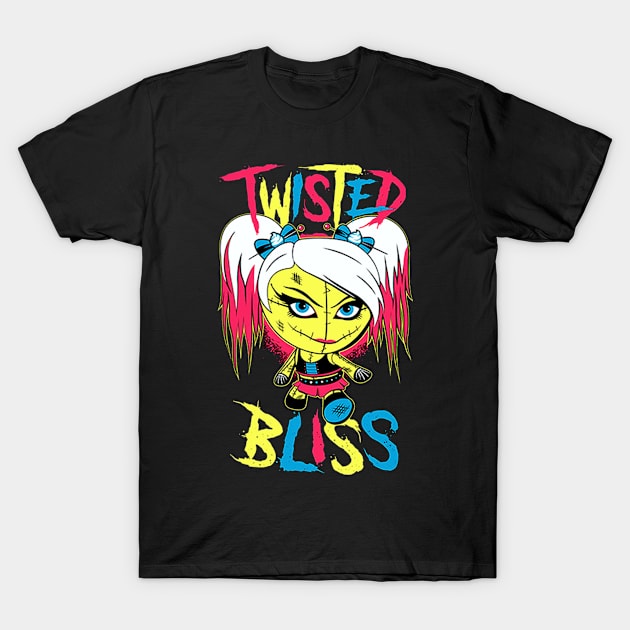 Twisted Bliss Puppy T-Shirt by cindo.cindoan